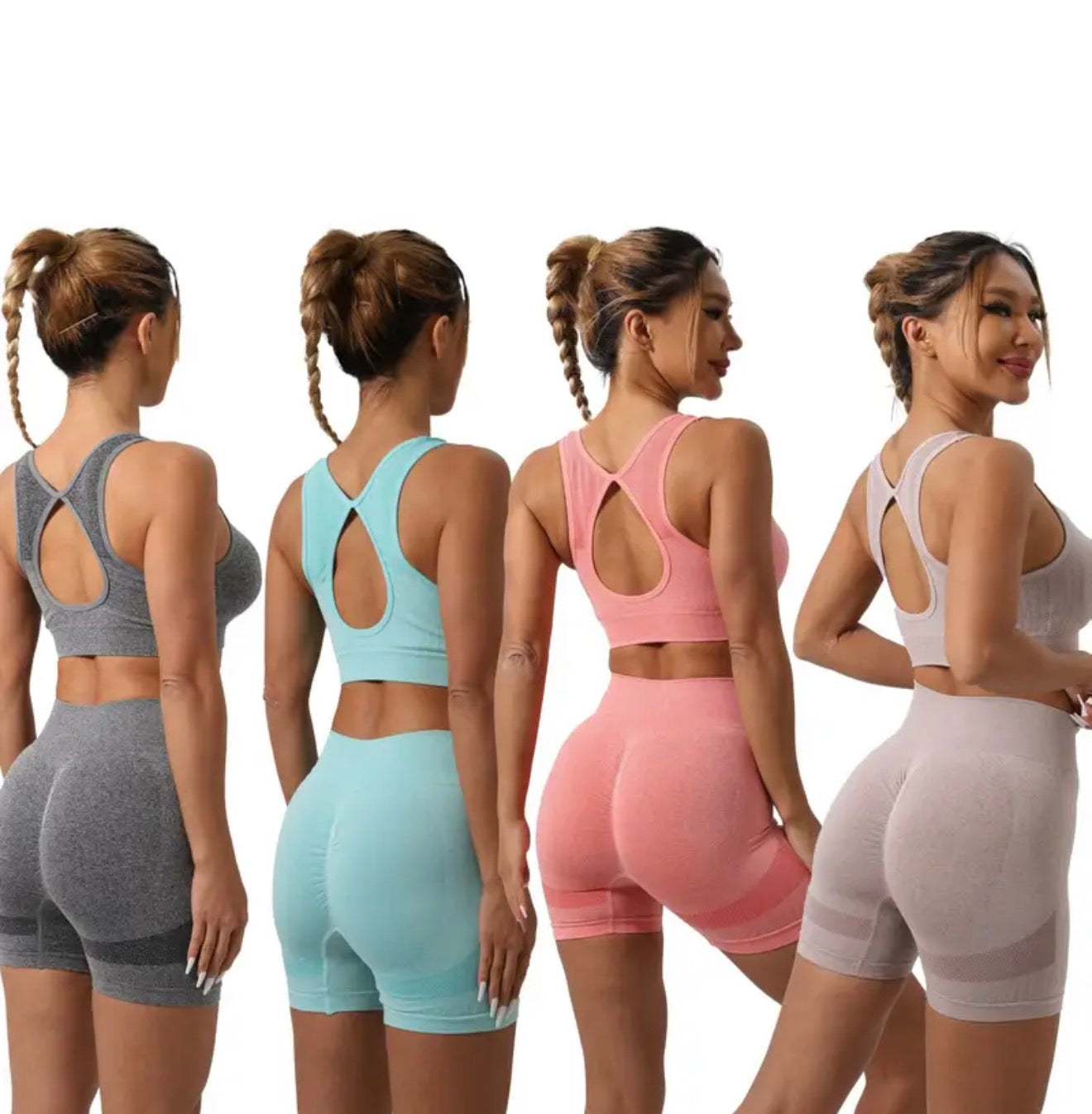 Ženski seamless sportski set – udobnost koja oblikuje