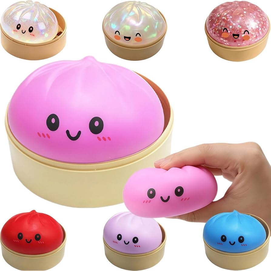 DUMPLING SQUISHY IGRAČKE 2 KOM