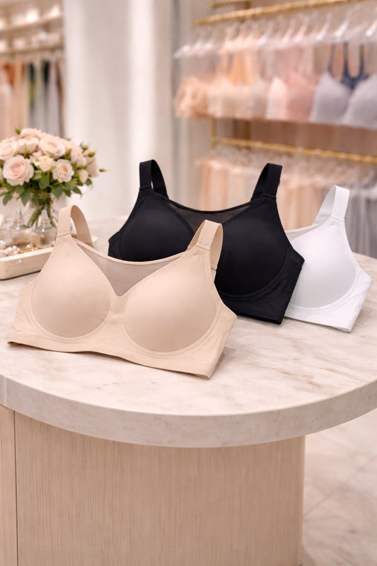 FlexComfort™ Bešavni Grudnjak Velikih Veličina – Maksimalna Podrška i Udobnost Bez Žica