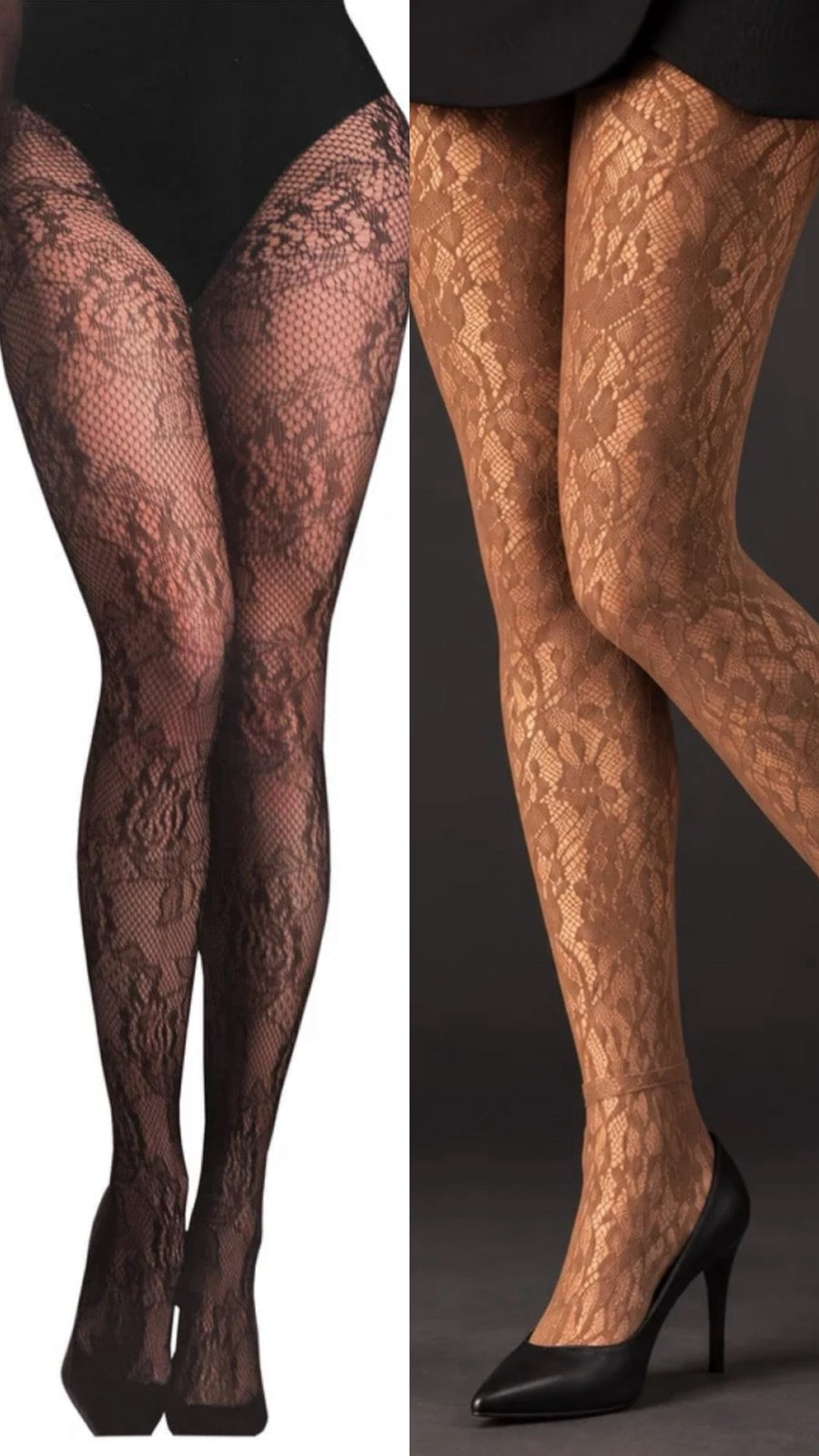 Mrežaste Čarape „Luxe Lace“ – Elegancija koja privlači poglede  1+1 Gratis