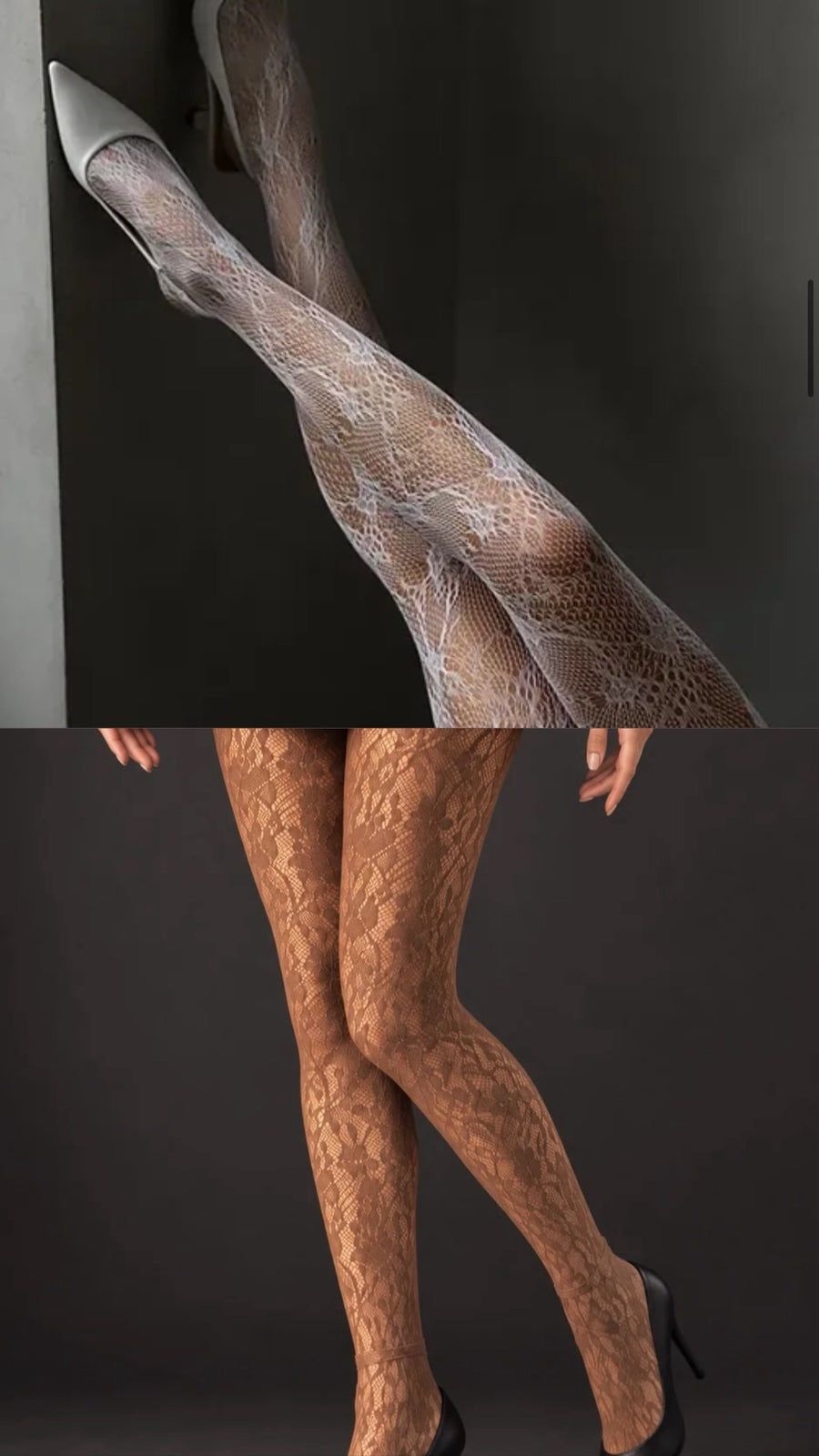 Mrežaste Čarape „Luxe Lace“ – Elegancija koja privlači poglede  1+1 Gratis