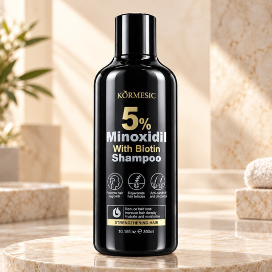 KORMESIC 5% Minoxidil + Biotin šampon